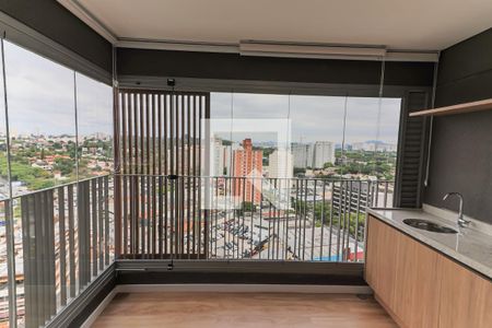 Varanda Gourmet de apartamento à venda com 2 quartos, 63m² em Butantã, São Paulo