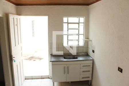 Cozinha de casa para alugar com 1 quarto, 43m² em Vila das Merces, São Paulo