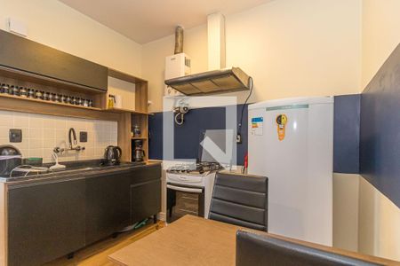 Cozinha de kitnet/studio para alugar com 1 quarto, 20m² em Centro Histórico, Porto Alegre