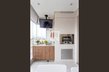 Varanda Gourmet de apartamento para alugar com 2 quartos, 75m² em Vila Apiaí, Santo André