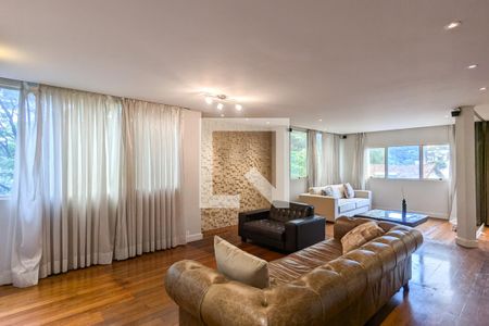 Sala 1 de apartamento à venda com 4 quartos, 325m² em Jardim Novo Santo Amaro, São Paulo