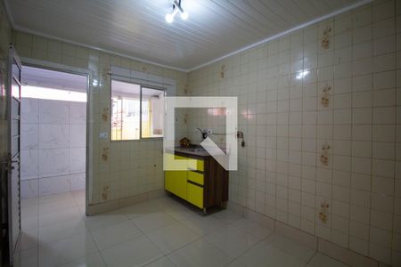 Cozinha de casa para alugar com 1 quarto, 34m² em Itaquera, São Paulo