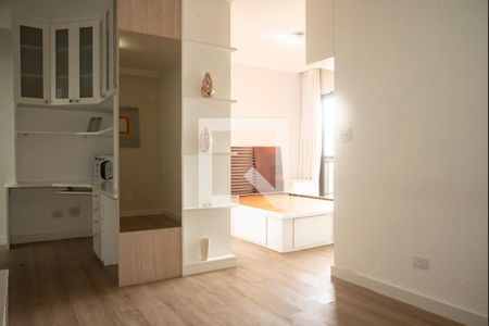 Sala de apartamento para alugar com 1 quarto, 45m² em Mirandópolis, São Paulo