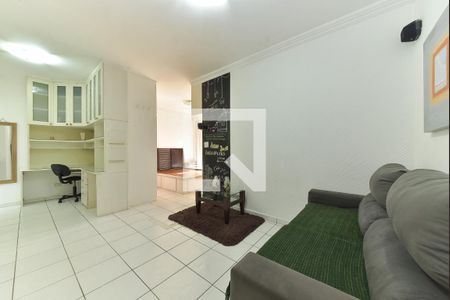 Sala de apartamento à venda com 1 quarto, 45m² em Mirandópolis, São Paulo