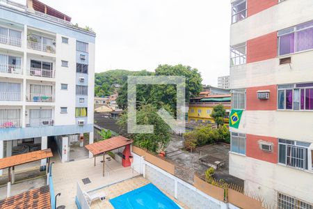 Varanda da Sala vista de apartamento à venda com 2 quartos, 52m² em Cascadura, Rio de Janeiro