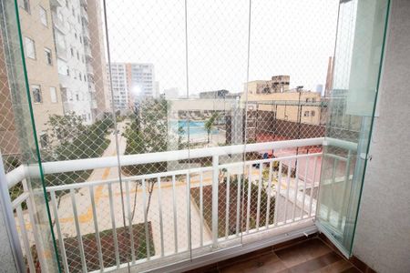 Varanda  de apartamento para alugar com 2 quartos, 57m² em Catumbi, São Paulo