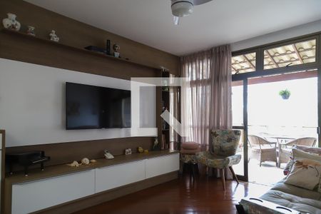 Sala de apartamento para alugar com 3 quartos, 180m² em Recreio dos Bandeirantes, Rio de Janeiro