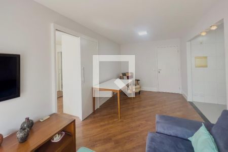 Sala de apartamento para alugar com 1 quarto, 44m² em Indianópolis, São Paulo