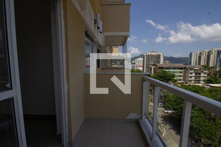 Varanda de apartamento para alugar com 2 quartos, 48m² em Recreio dos Bandeirantes, Rio de Janeiro