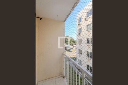 Varanda da Sala de apartamento para alugar com 3 quartos, 60m² em Campo Grande, Rio de Janeiro