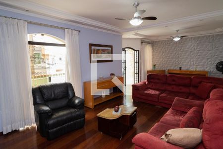 Sala de casa para alugar com 3 quartos, 202m² em Demarchi, São Bernardo do Campo