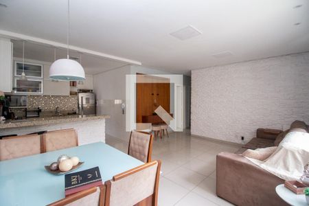 Sala de apartamento para alugar com 3 quartos, 88m² em Chácara, Betim