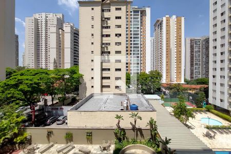 Sala - Vista  de apartamento à venda com 3 quartos, 132m² em Campo Belo, São Paulo