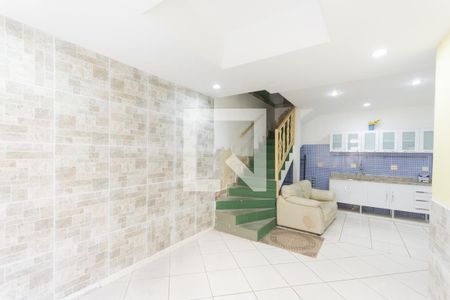 Sala  de casa de condomínio à venda com 3 quartos, 100m² em Rio Comprido, Rio de Janeiro