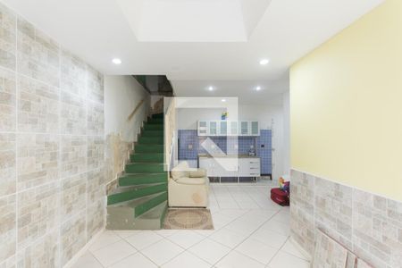 Sala  de casa de condomínio à venda com 3 quartos, 100m² em Rio Comprido, Rio de Janeiro
