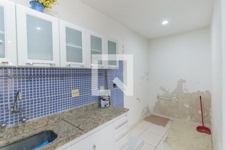 Cozinha de casa de condomínio à venda com 3 quartos, 100m² em Rio Comprido, Rio de Janeiro