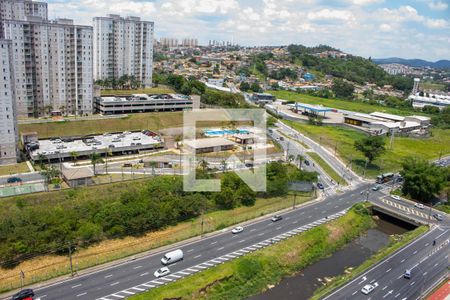 Vista da Sala de apartamento à venda com 2 quartos, 47m² em Ponte de São João, Jundiaí