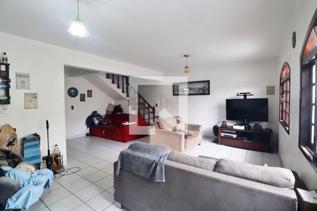 Sala de casa à venda com 4 quartos, 150m² em Jardim Utinga, Santo André