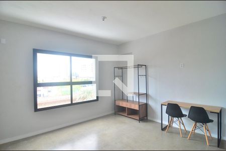 Dormitório e cozinha de kitnet/studio para alugar com 1 quarto, 30m² em Marechal Rondon, Canoas