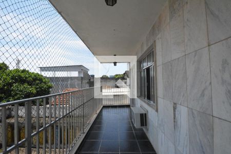 Varanda da Sala de apartamento à venda com 3 quartos, 150m² em Olaria, Rio de Janeiro