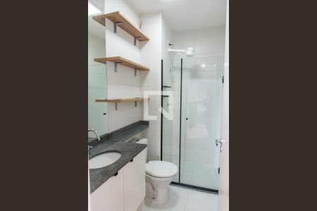 Banheiro de apartamento para alugar com 1 quarto, 34m² em Cambuci, São Paulo