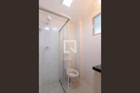 Banheiro de kitnet/studio à venda com 1 quarto, 38m² em Centro, Guarulhos