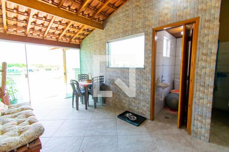 Varanda gourmet  de apartamento à venda com 2 quartos, 100m² em Parque Novo Oratório, Santo André