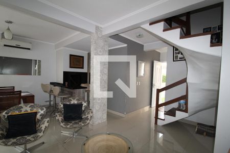 sala de casa de condomínio à venda com 3 quartos, 100m² em Estância Velha, Canoas