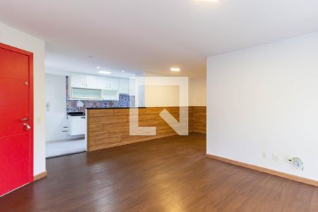 Sala de apartamento à venda com 3 quartos, 94m² em Vila Indiana, São Paulo