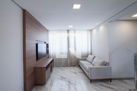 Sala 1 de apartamento à venda com 3 quartos, 160m² em Itapoã, Belo Horizonte