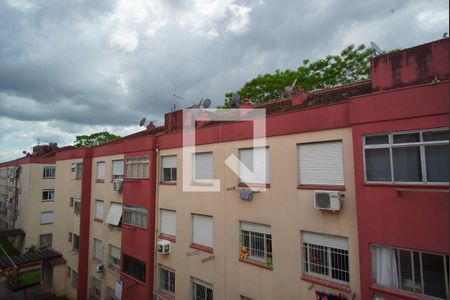 Sala _Vista de apartamento à venda com 1 quarto, 54m² em Jardim Dona Leopoldina, Porto Alegre