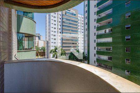 Varanda da Sala de apartamento para alugar com 3 quartos, 105m² em Buritis, Belo Horizonte