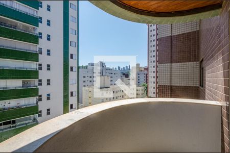 Varanda da Sala de apartamento para alugar com 3 quartos, 105m² em Buritis, Belo Horizonte
