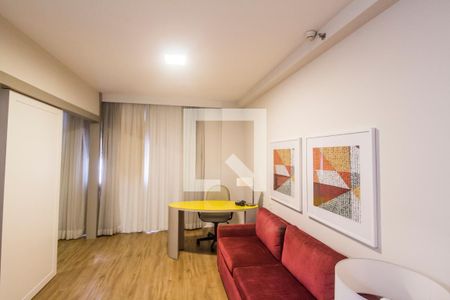 Sala de apartamento para alugar com 1 quarto, 40m² em Alphaville Industrial, Barueri
