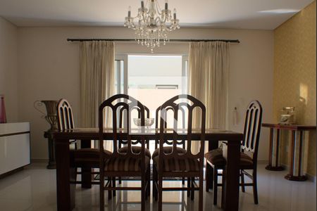 Sala de Jantar de casa de condomínio à venda com 6 quartos, 388m² em Alphaville Dom Pedro, Campinas
