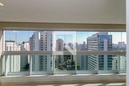 Varanda da Sala de apartamento para alugar com 3 quartos, 129m² em Vila Gertrudes, São Paulo