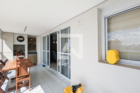 Varanda de apartamento à venda com 3 quartos, 130m² em Baeta Neves, São Bernardo do Campo