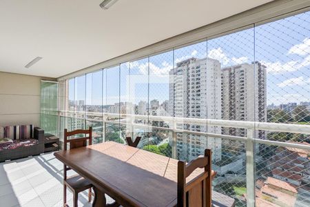 Varanda  de apartamento à venda com 3 quartos, 130m² em Baeta Neves, São Bernardo do Campo