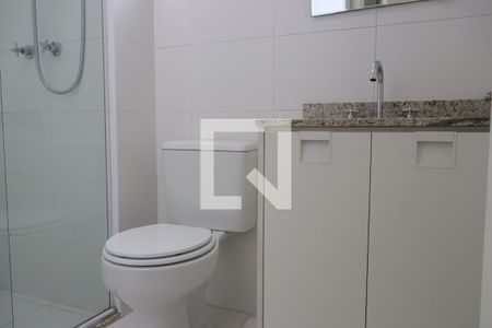 banheiro suite de apartamento à venda com 2 quartos, 65m² em Vila Guarani (z Sul), São Paulo