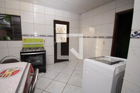 Cozinha de casa à venda com 2 quartos, 115m² em Santos Dumont, São Leopoldo