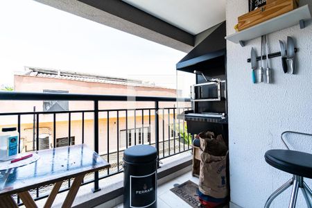 Varanda da Sala de apartamento para alugar com 2 quartos, 62m² em Vila Parque Jabaquara, São Paulo