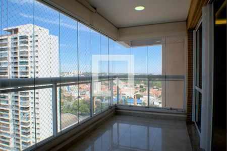 Varanda da Sala de apartamento à venda com 3 quartos, 119m² em Novo Taquaral, Campinas
