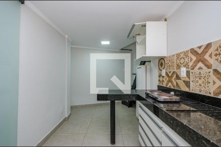 Sala - Cozinha de kitnet/studio para alugar com 1 quarto, 20m² em Minas Brasil, Belo Horizonte
