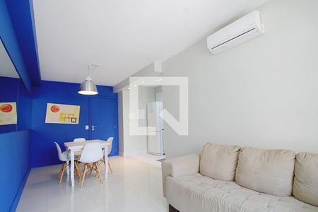 Sala de apartamento à venda com 2 quartos, 68m² em Jardim Leonor, São Paulo