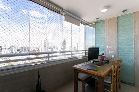 Varanda gourmet de apartamento à venda com 3 quartos, 98m² em Chácara Califórnia, São Paulo