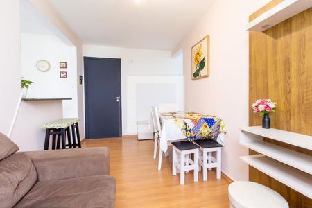 Sala de apartamento para alugar com 2 quartos, 50m² em Vila Ina, São José dos Pinhais