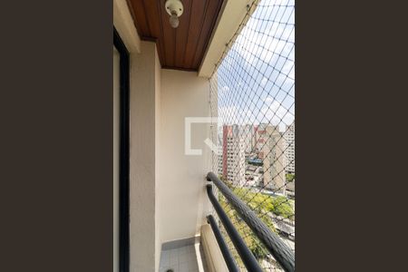 Varanda da Sala de apartamento para alugar com 2 quartos, 50m² em Jardim Celeste, São Paulo