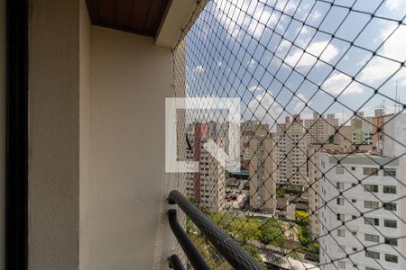 Varanda da Sala de apartamento para alugar com 2 quartos, 50m² em Jardim Celeste, São Paulo