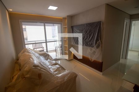 Sala de apartamento para alugar com 2 quartos, 61m² em Chácara Santo Antônio (zona Sul), São Paulo