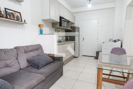 Sala/cozinha de apartamento para alugar com 2 quartos, 38m² em Cambuci, São Paulo